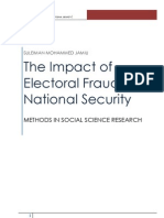 Impact of Electoral Fraud in Nigeria