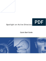 Spotlight on Active Directory 681 Quick Start Guide