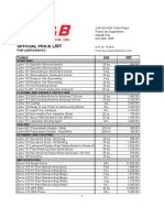 A&B Official Pricelist 2019 - Parex - 1550567379