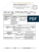 1° Sesión de Aprendizaje Sesión 3-Sem.2-1 - Exp 1