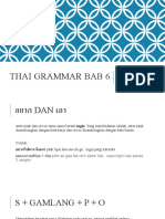 Thai Grammar Bab 6