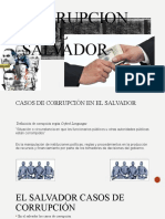 Corrupcion en El Salvador
