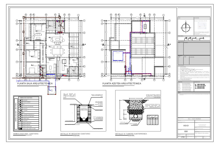 Planos Casa Residencial | PDF
