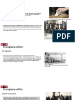 El programa político de Leguía: modernización y control