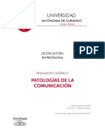 Patologias de La Comunicacion