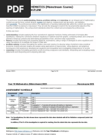 YEAR 10 MATHEMATICS (Mainstream Course)