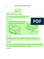 Examen Parcial de Materiales de Construcción