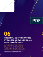 Influencia de Los Principios Éticos Del Contador Público en La Evasión Fiscal