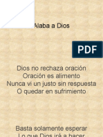 Alaba A Dios