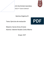 Química Orgánica LLL: Instuto Politecnico Nacional