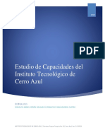 Estudio de Capacidades Del Instituto Tecnológico de Cerro Azul