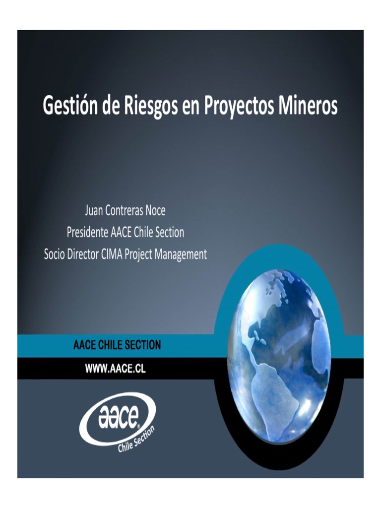 Gestión de Riesgos en Proyectos Mineros | PDF | Riesgo | Planificación