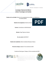 Las Organizaciones Sociales en El Contexto Pólitico