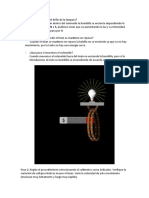 Experimento imán solenoide lámpara menos de