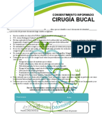 Cirugía Bucal: Consentimiento Informado