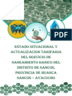 PreEstudio para La Creacion de La UGM de Saneamiento en Huanca Sancos