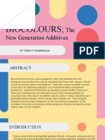 BIOCOLOURS The New Generation Additives-1 (Final)