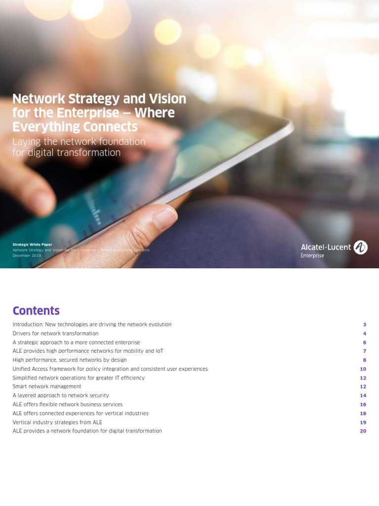 Network Strategy Whitepaper en | PDF | Computer Network | Internet Of ...