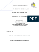 5.1 Función Del Dinero en La Economía