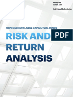 Risk and Return Analysis: 10 Prominent Large Cap Mutual Funds