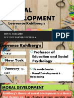 Moral Development: Lawrence Kohlberg's