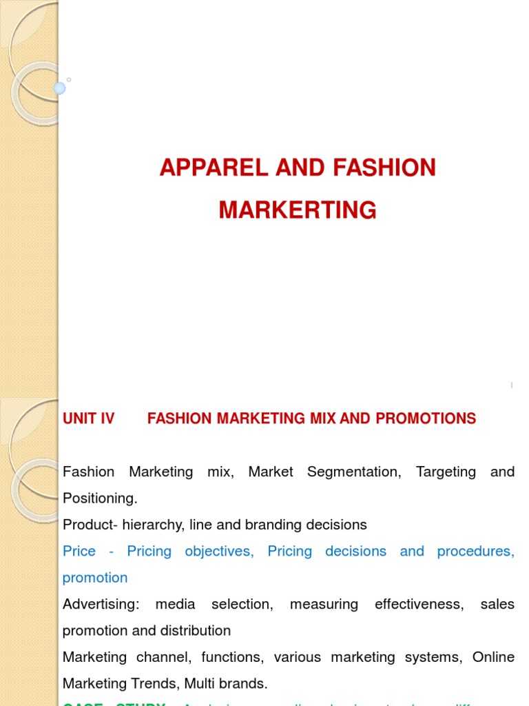 Marketing Unit 4 PDF Marketing Market Segmentation