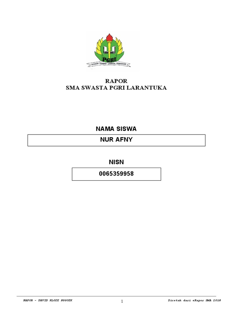 Nur Afny 2 | PDF