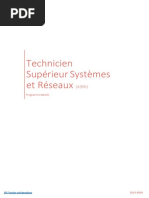 Dossier Professionnel TSSR 2025 | PDF | Évolution de carrière