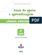 Cadernos de Apoio e Aprendizagem: Lingua Portuguesa