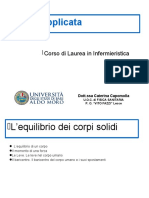 Lfisica Applicata: Lcorso Di Laurea in Infermieristica