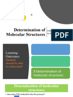 Determination of Molecular Structures: CHM 3402 Dr. Mohd Rashidi Abdull Manap