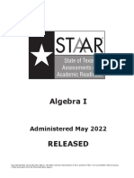 ST AR: Algebra I