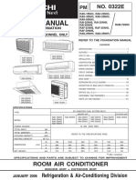 Service Manual: Room Air Conditioner