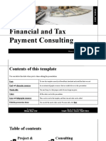 Financial and Tax Payment Consulting: Here Is Where Your Presentation Begins!