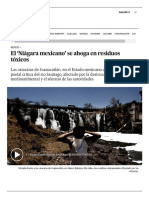 Cataratas de Juanacatlán_ El ‘Niágara mexicano’ se ahoga en residuos tóxicos _ Sociedad _ EL PAÍS