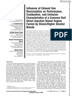 ASME 2021 Influence of Exhaust Gas Recirculation On Performance, Combustion, and Emission Characteristics of A Common Rail Direct Injection Diesel Engine Fueled by DieselHigher Alcohol Blends