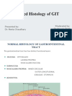 Detailed Histology of GIT: Moderated By: Dr. Noorin Zaidi Presented By: Dr. Reeta Chaudhary