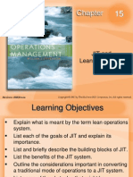 Jit and Lean Operations: Mcgraw-Hill/Irwin