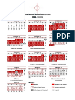 Akademski Kalendar 2022 2023