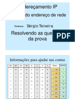 Endereçamento IP e cálculo de sub-redes