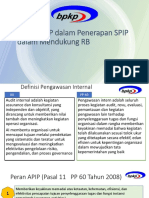 Peran APIP Dalam SPIP