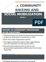 Community Organizing and Social Mobilization