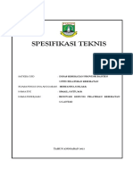 7spesifikasi Teknis Renovasi Gedung Pelatihan Kesehatan 2 Lantai