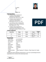 Md. Khalil: Curriculum Vitae of