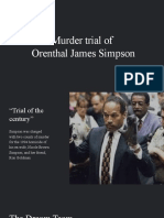 Murder Case of Simpson