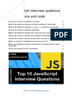 10 JavaScript Interview Questions V5