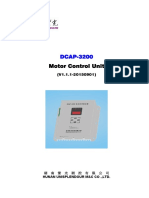 DCAP-3200 Motor Control Unit (V1.1.1-20150901)