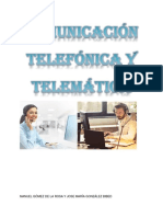 Comunicación Telefónica y Telemática