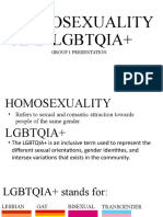 Homosexuality and Lgbtqia