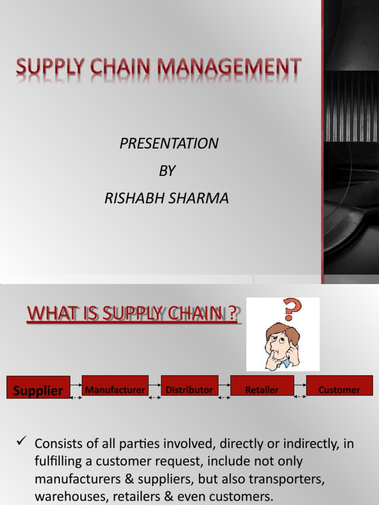 Understanding the Supply Chain A Comprehensive Overview of Key Concepts, Processes, Elements